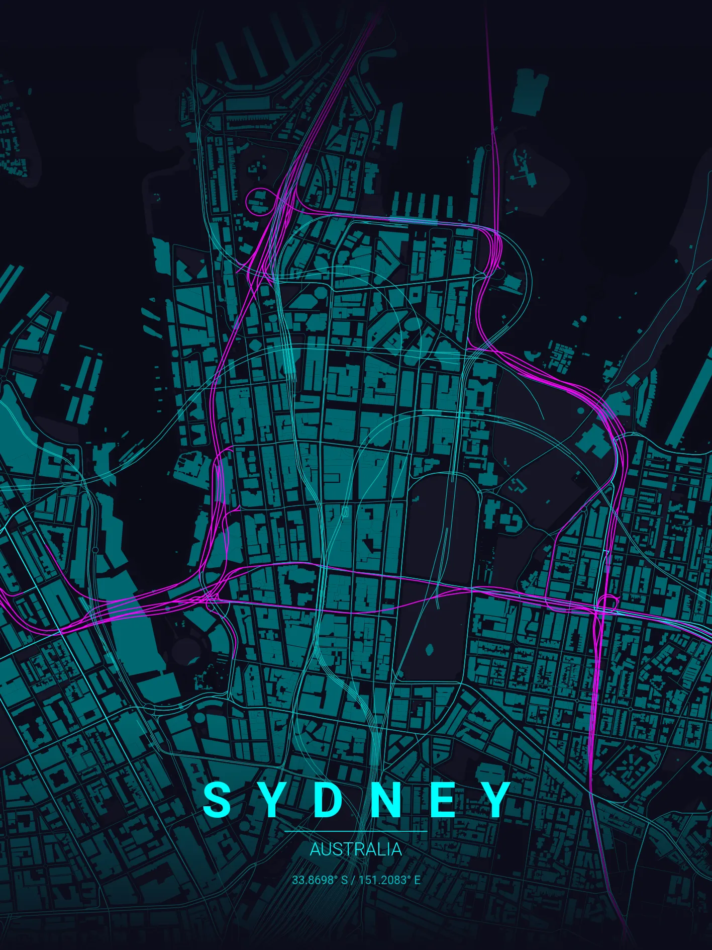 neon cyberpunk